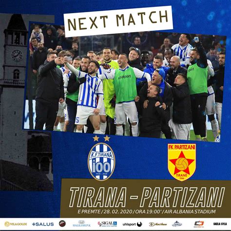fk partizani tirana next match